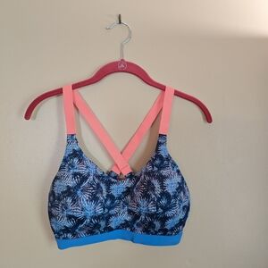 Colorful Patterned Sports Bra